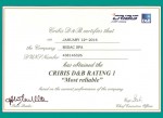 Cribis D&B conferma il Rating 1 a Midac Spa
